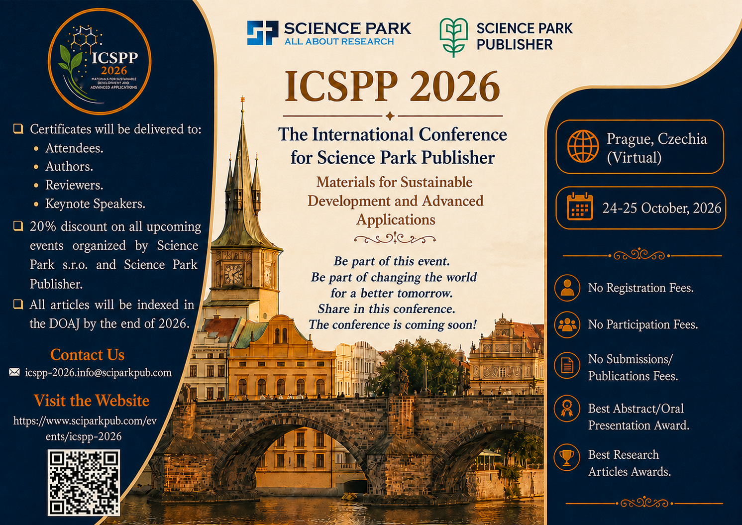The International Conference for Science Park Publisher (ICSPP-2026)